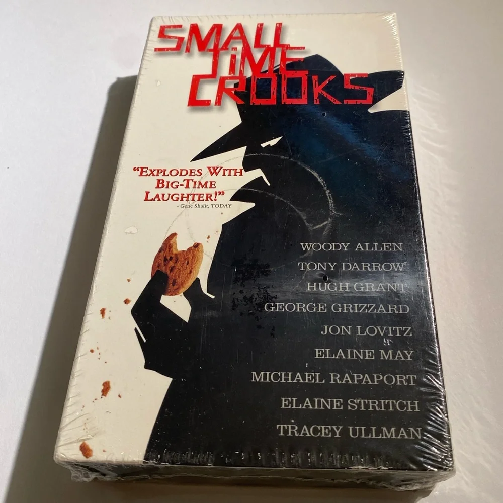 VHS Y2K Small Time Crooks Movie Woody Allen Film Video Cassette Tape